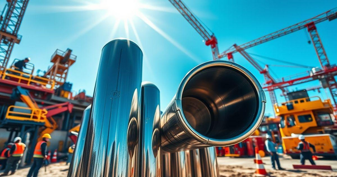 Tubo de aço inox: vantagens e aplicações essenciais na construção civil