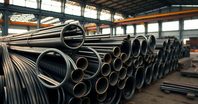 Barras Redondas de Aço como Opção Versátil para Construção e Indústria