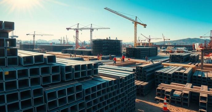 Tubos quadrados de aço: como escolher e aplicar em projetos de construção