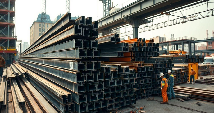 Perfil de aço carbono e suas aplicações na construção civil