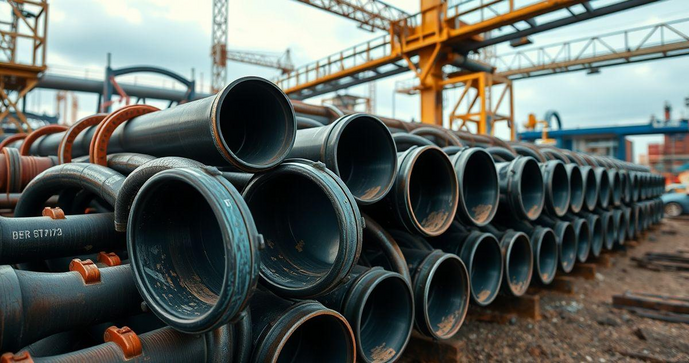 Tubo de aço carbono é a escolha ideal para projetos de construção e indústria