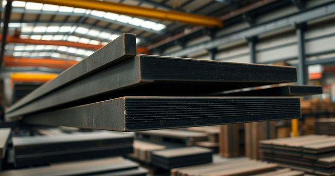 Barra chata aço carbono para projetos industriais